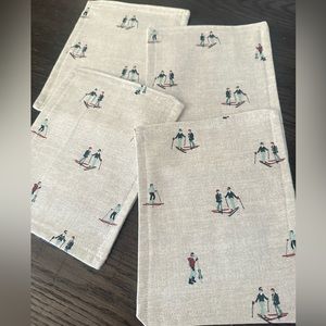 4 handmade coaster mats